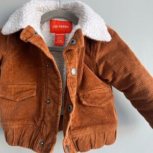 Joe Fresh Sherpa Lined Corduroy Jacket